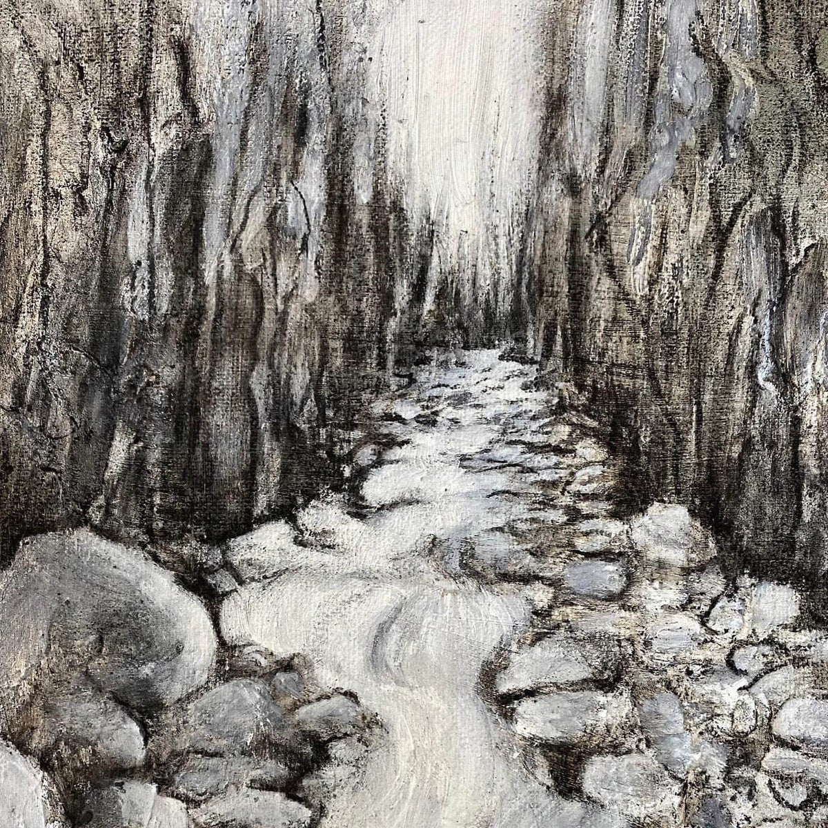 Charcoal and Acrylic Workshop